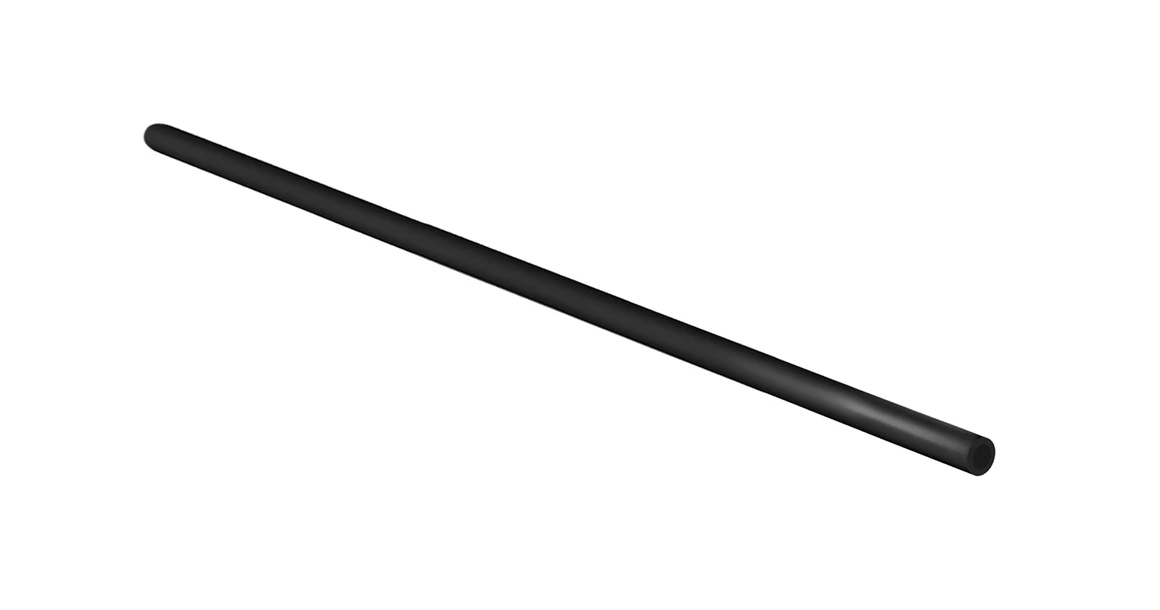 Kép 1/6 - LED GLAXWN profilhoz, ütköző gumi szalag, 10fm, fekete