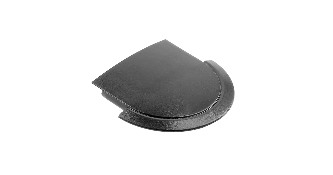 Kép 1/4 - LED Profil végzáró, GLAX, 10 db/csomag, fekete