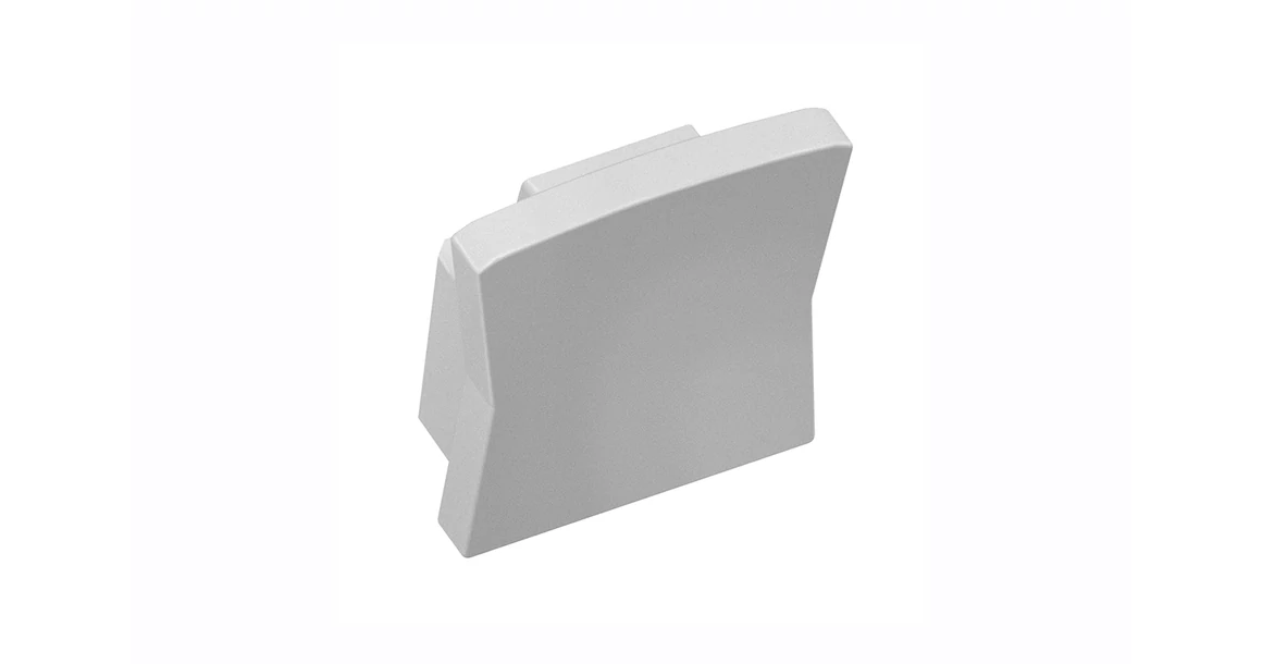 Kép 1/5 - LED Profil végzáró, GLAXMNKW mini magashoz, 10 db/csomag, szürke