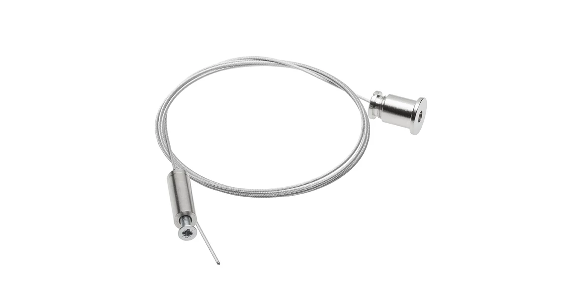 Kép 1/8 - LED profilhoz, függesztő 1,5fm, acél