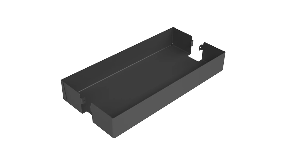 Kép 3/6 - Konyhai fémrács, kamravasalat, 300mm, antracit, teljes kihúzású, csillapított záródás, 1215-1515mm, 4 kosár SIGE, PRO LINE 260