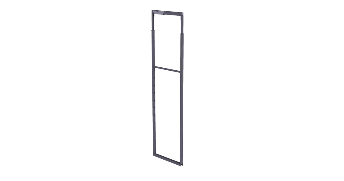 Kép 5/6 - Konyhai fémrács, kamravasalat, 600mm, antracit, teljes kihúzású, csillapított záródás, 1215-1515mm, 4 kosár SIGE, PRO LINE 260