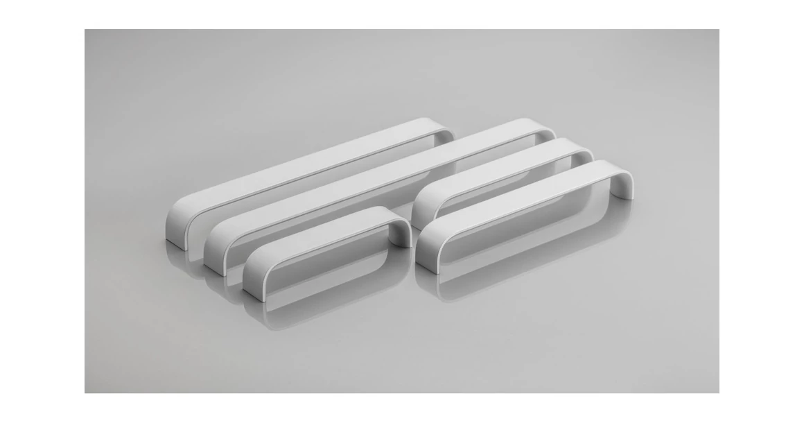 Kép 2/4 - Fogantyú alumínium,  160mm, UA-347, alu elox