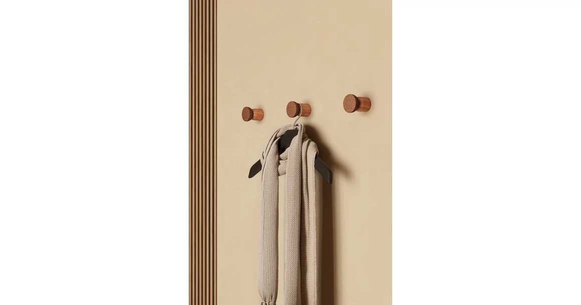 Kép 2/3 - Fogas Viefe PIECE fa, 48mm, tölgy - natúr parafa EI