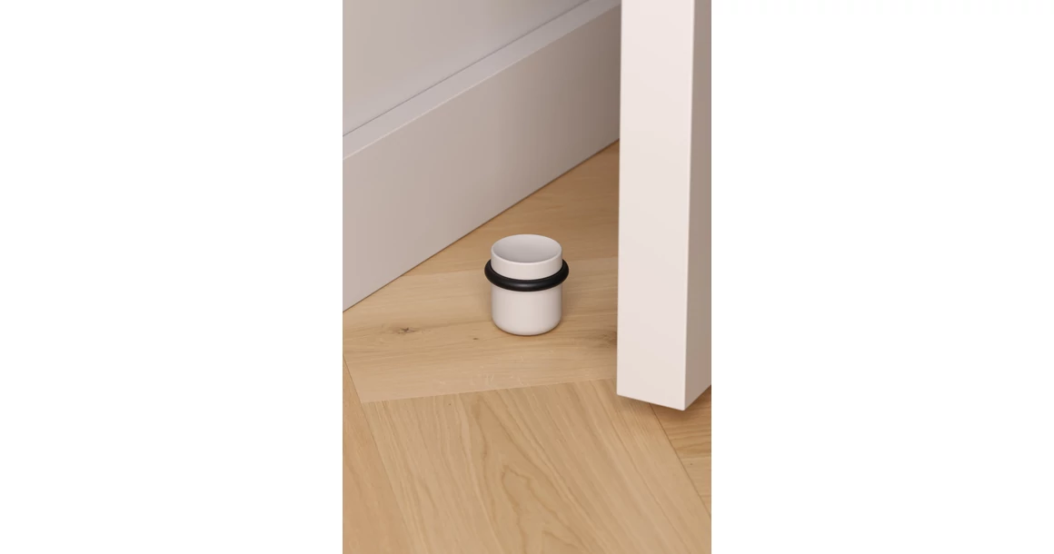 Kép 4/4 - Ajtóütköző Viefe LUV 36mm, fém, csiszolt nikkel