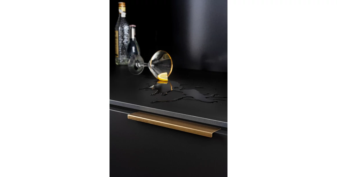 Kép 5/5 - Fogantyú  Viefe WAY   32mm, alumínium, csiszolt bronz