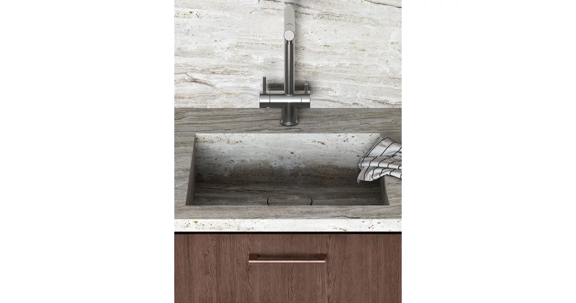 Kép 2/6 - Fogantyú  Viefe NEXX  gomb, D25, alumínium, szálcsiszolt