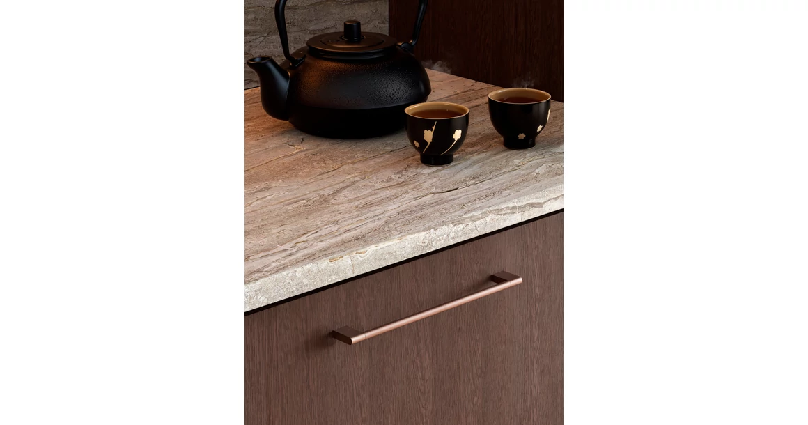 Kép 3/6 - Fogantyú  Viefe NEXX  gomb, D25, alumínium, szálcsiszolt