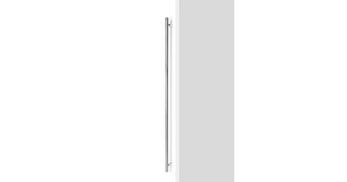 Kép 5/5 - Fogantyú  Viefe BOTO BIG  frontról szerelhető 1024mm, alumínium, fényes nikkel
