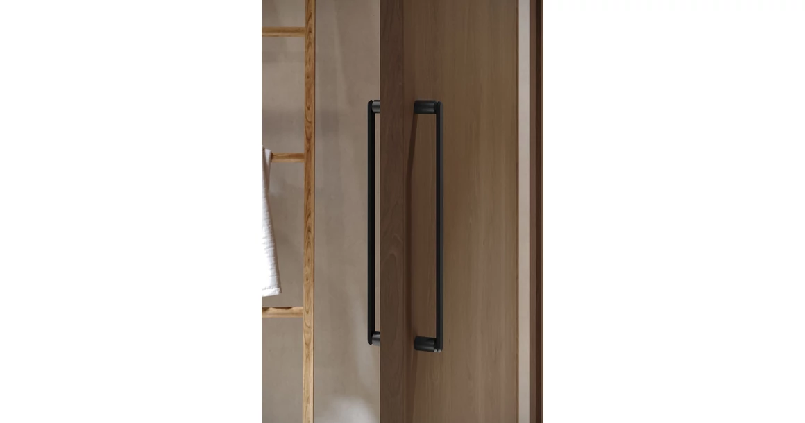 Kép 4/4 - Fogantyú  Viefe FASE BIG  kétoldalról szerelhető szett  320mm, alumínium, szálcsiszolt