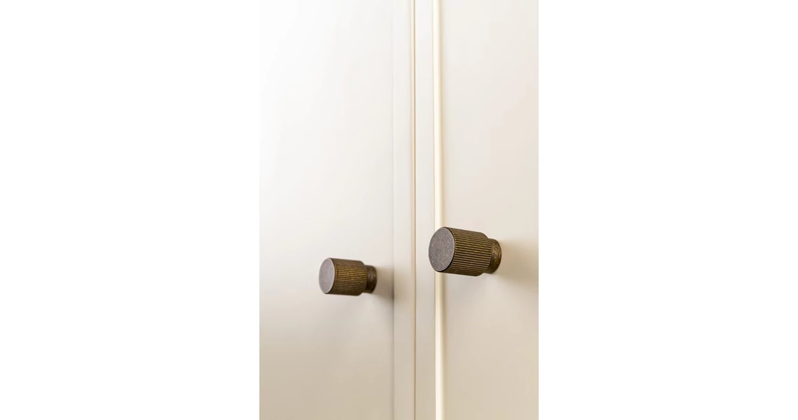 Kép 3/5 - Fogantyú  Viefe ARPA gomb 22mm, alumínium, rusztikus sárgaréz