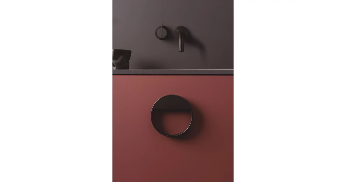 Kép 3/4 - Fogantyú  Viefe BAU  64mm, fém, csiszolt nikkel