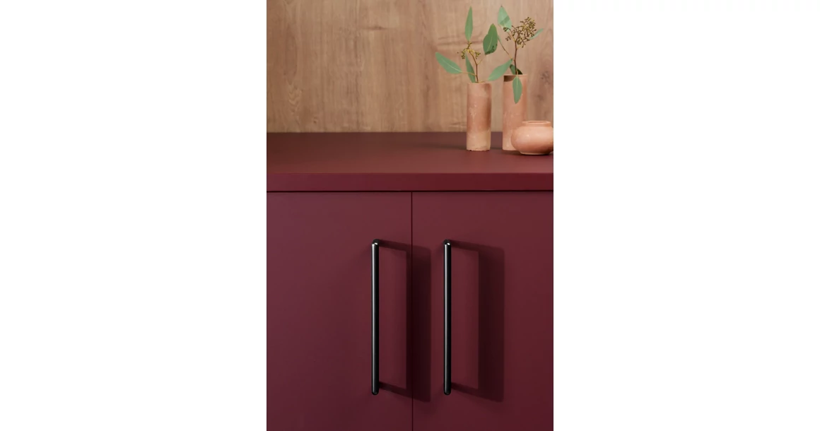 Kép 3/9 - Fogantyú  Viefe BEAM  320mm, fém, fényes fekete titán