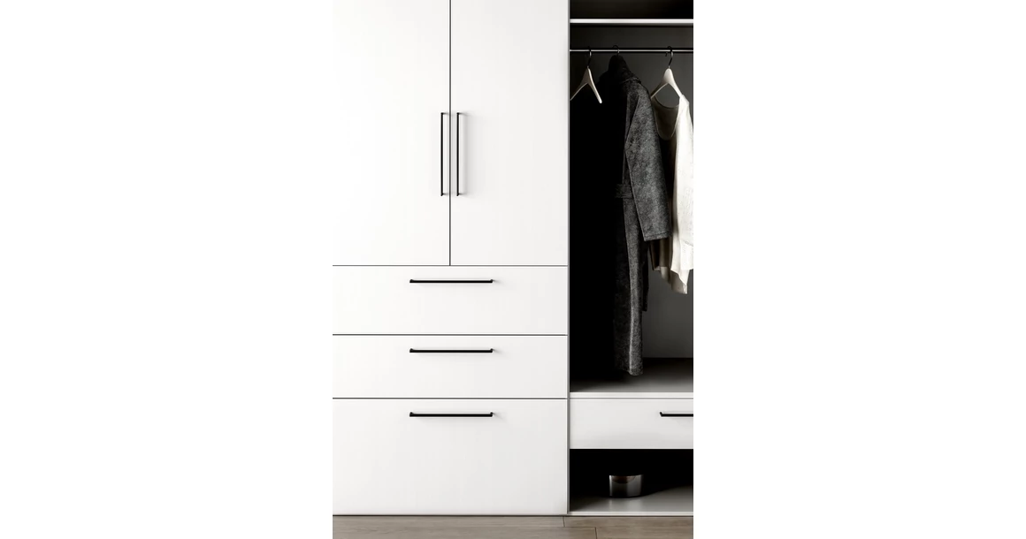 Kép 6/9 - Fogantyú  Viefe BEAM  320mm, fém, fényes fekete titán