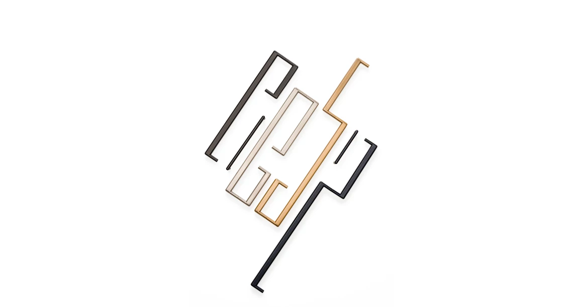 Kép 8/9 - Fogantyú  Viefe BEAM  320mm, fém, fényes fekete titán