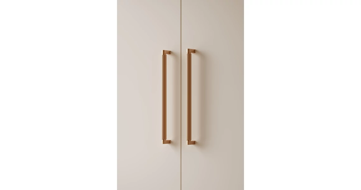 Kép 4/4 - Fogantyú  Viefe BROOKLYN BIG  448mm, alumínium, csiszolt bronz