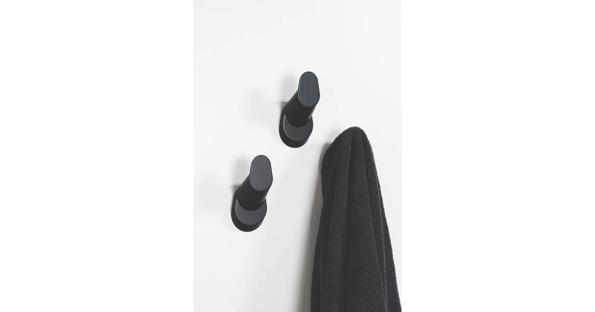 Kép 3/4 - Fogas  Viefe CRESTT  gomb, fém, matt fehér EI