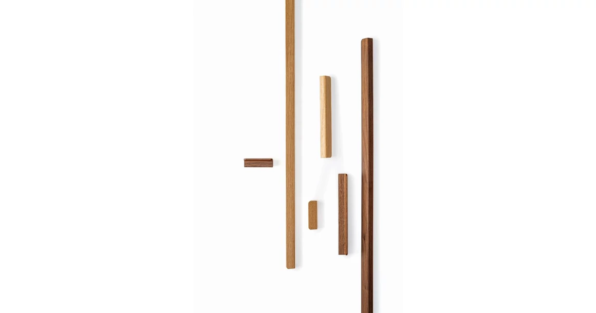 Kép 4/5 - Fogantyú  Viefe FLAPP   32mm, fa, tölgy