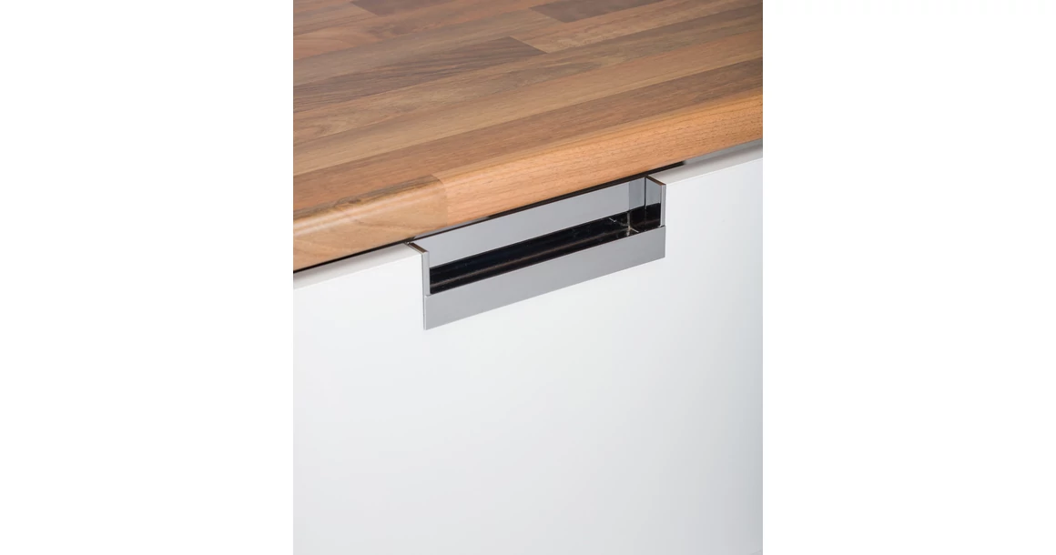 Kép 2/4 - Fogantyú  Viefe FLAT süllyesztett, fém, fényes króm