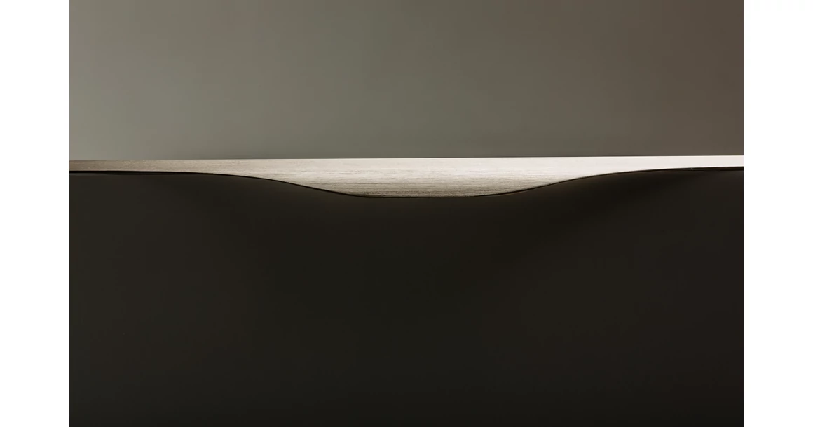 Kép 3/5 - Fogantyú  Viefe FORMA 22 élbe ültethető,  297mm, alumínium, szálcsiszolt