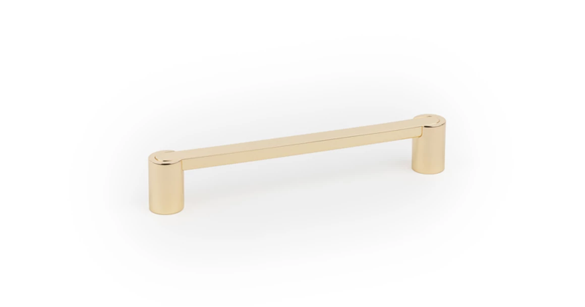 Kép 1/4 - Fogantyú  Viefe FUSION  160mm, alumínium, fényes sárgaréz