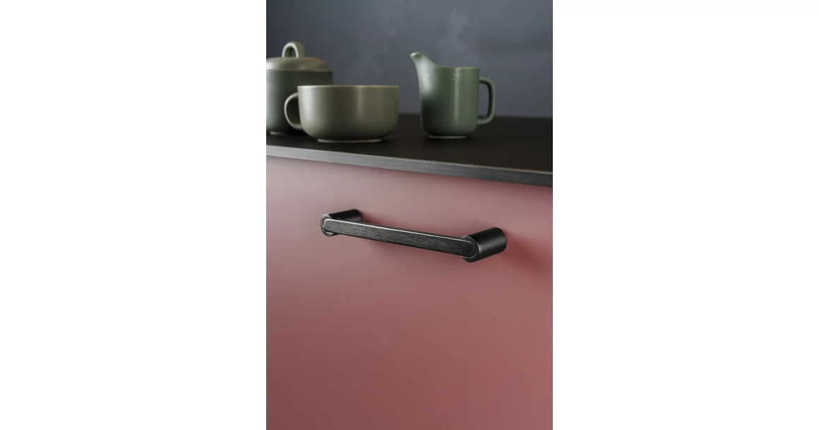 Kép 2/4 - Fogantyú  Viefe FUSION  160mm, alumínium, fényes sárgaréz