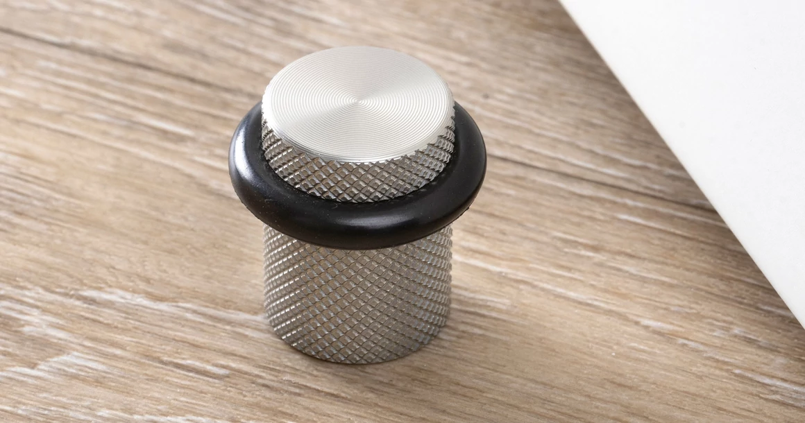 Kép 1/2 - Ajtóütköző  Viefe GRAF alumínium, szálcsiszolt