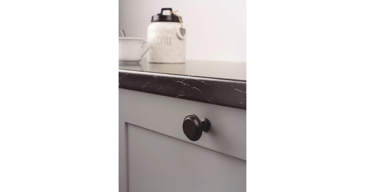 Kép 4/7 - Fogantyú  Viefe LAND gomb, fém, csiszolt arany