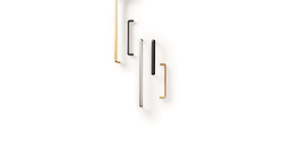 Kép 5/6 - Fogantyú  Viefe LINES  160mm, fém, szálcsiszolt