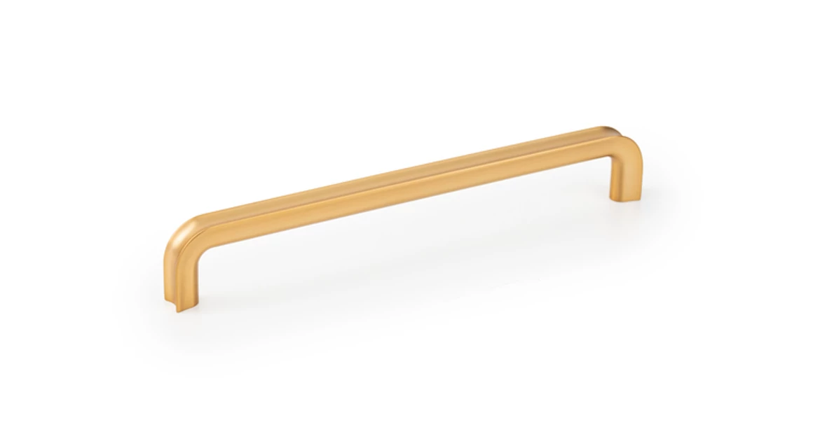 Kép 1/5 - Fogantyú  Viefe LIPP  192mm, fém, csiszolt pezsgő