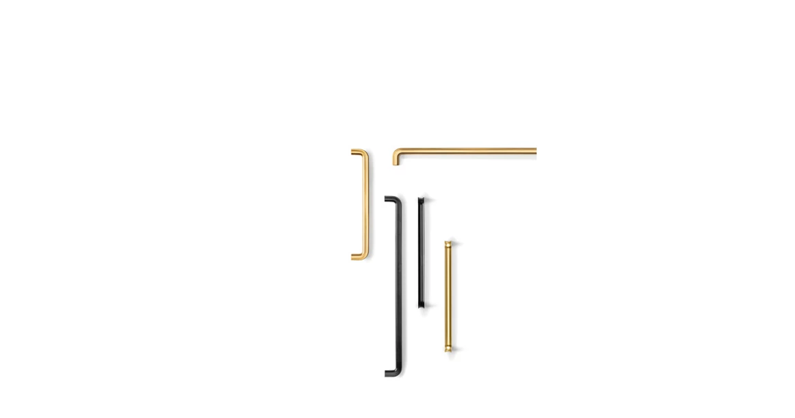 Kép 4/5 - Fogantyú  Viefe LIPP  192mm, fém, csiszolt pezsgő