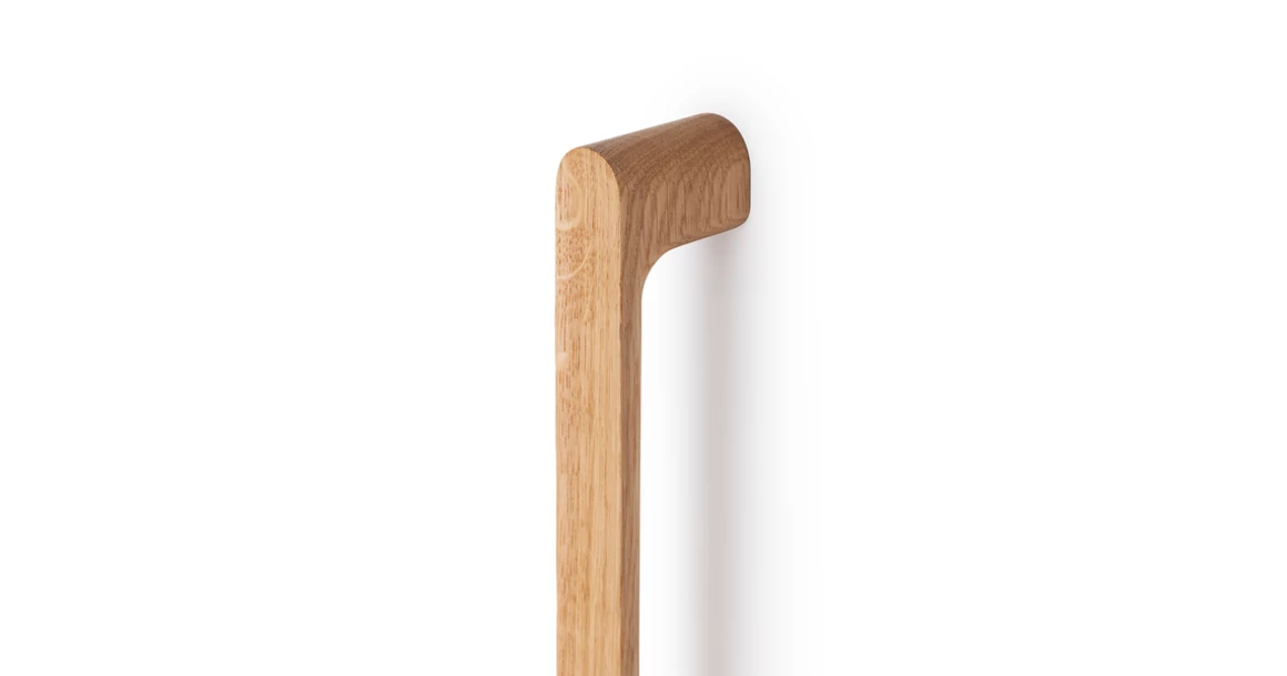 Kép 2/11 - Fogantyú  Viefe LUV BIG kétoldalról szerelhető szett  384mm, fa, tölgy