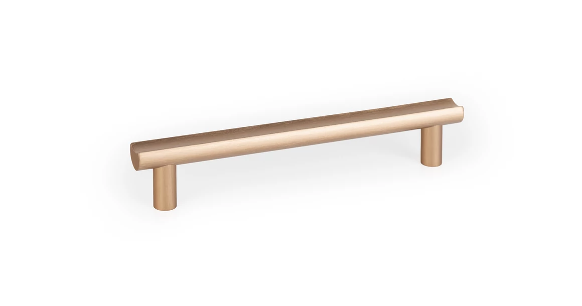 Kép 1/3 - Fogantyú  Viefe MOON  160mm, alumínium, csiszolt pezsgő