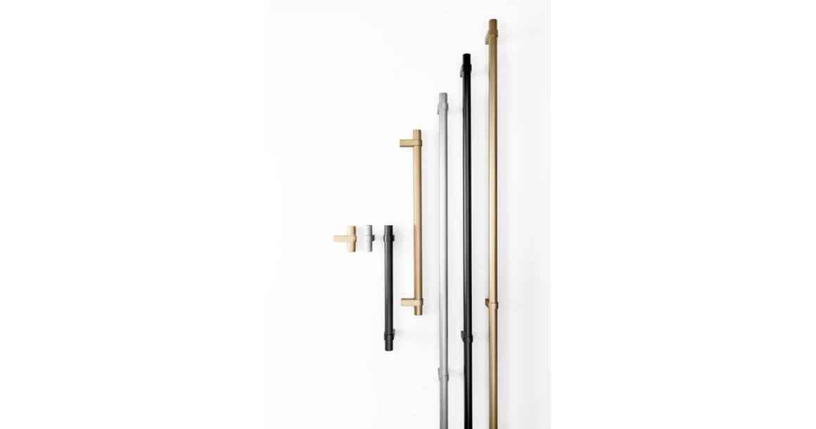 Kép 4/5 - Fogantyú  Viefe NOBB  192mm, alumínium, szálcsiszolt