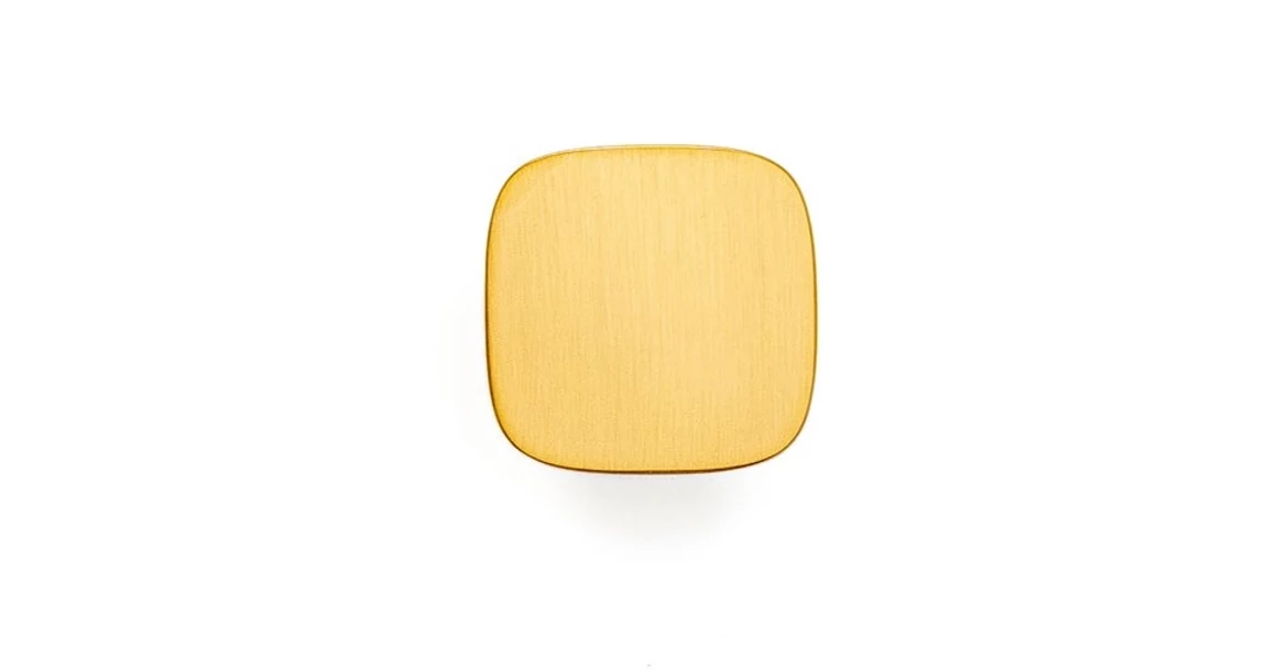 Kép 1/4 - Fogantyú  Viefe QUART BIG  gomb, fém, csiszolt pezsgő