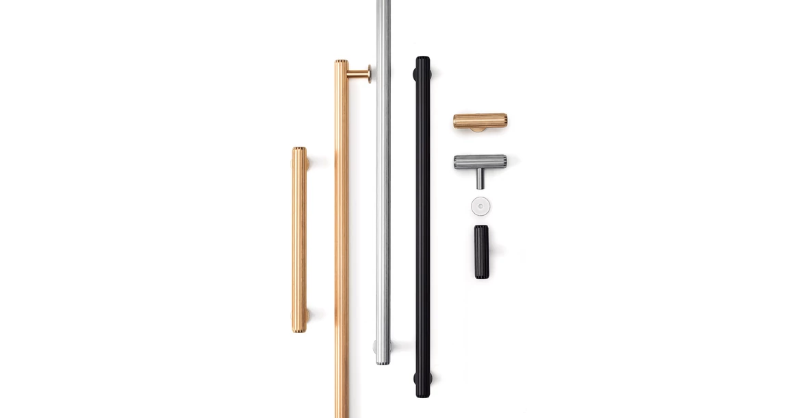 Kép 5/6 - Fogantyú  Viefe RILLE  480mm, alumínium, szálcsiszolt