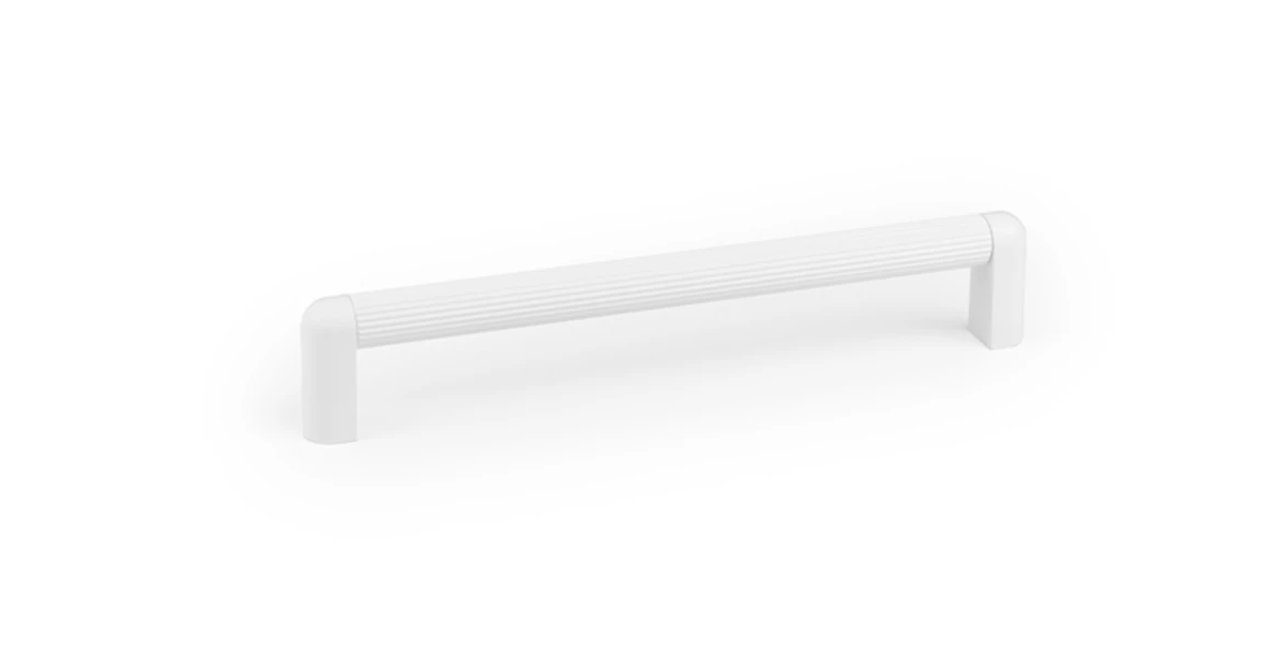 Kép 1/4 - Fogantyú  Viefe RISS MINI  192mm, alumínium, matt fehér