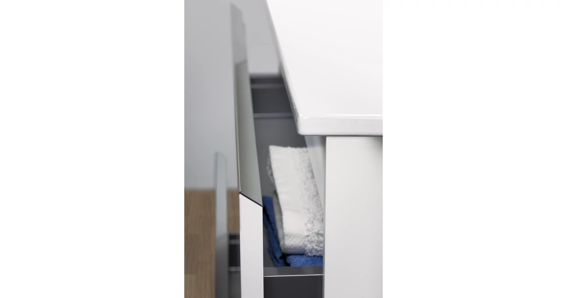 Kép 4/5 - Fogantyú  Viefe STEEP, élbe ültethető, 16mm ajtóhoz, 3000mm, alumínium, alumínium hatású, világos