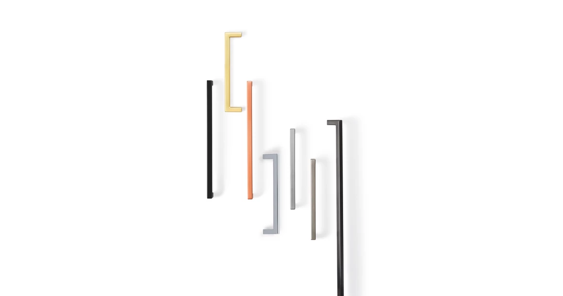 Kép 6/8 - Fogantyú  Viefe U  192mm, fém, fehér