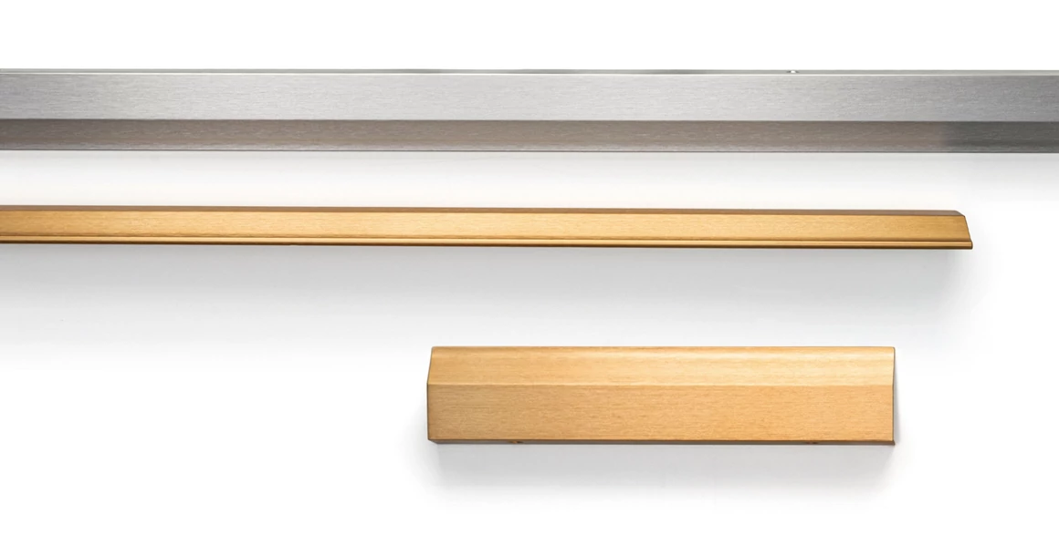 Kép 3/4 - Fogantyú  Viefe WING 1120mm, alumínium, csiszolt pezsgő