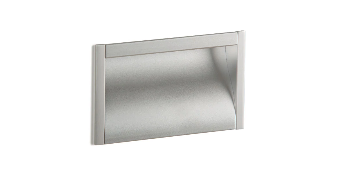 Kép 1/3 - Fogantyú  Viefe BOX   64mm, alumínium, eloxált