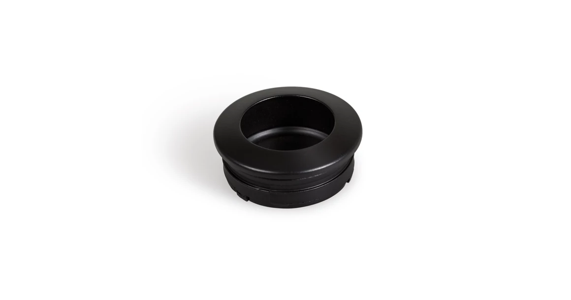Kép 1/5 - Fogantyú  Viefe TAP süllyesztett, 40mm, fém, matt fekete