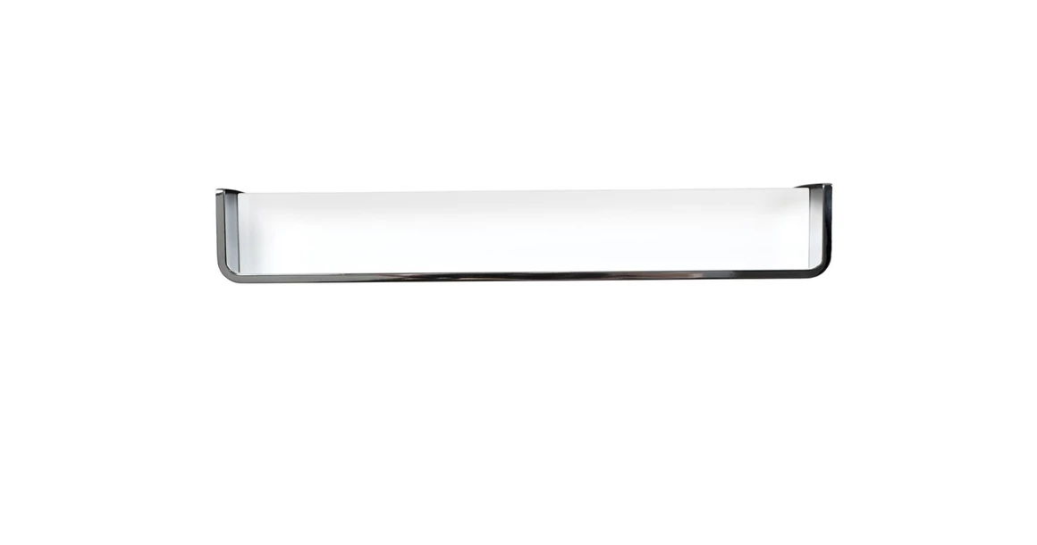 Kép 1/6 - Fogantyú  Viefe NEST  202mm, fém, fényes króm + fehér hátlap
