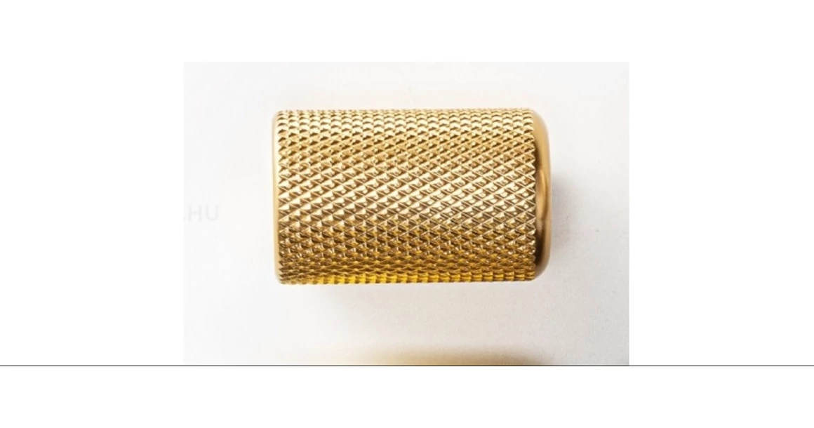 Kép 1/5 - Fogantyú  Viefe GRAF gomb, alumínium, sötét sárgaréz