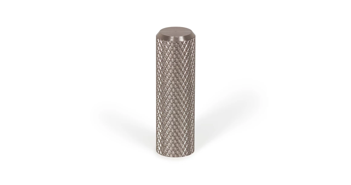 Kép 1/5 - Fogantyú  Viefe GRAF2 gomb, 10mm, fém, szálcsiszolt