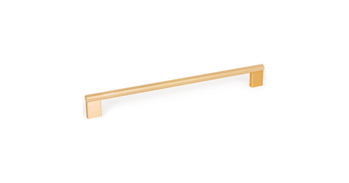 Kép 1/3 - Fogantyú  Viefe GRAF2  256mm, alumínium, csiszolt sárgaréz NEW