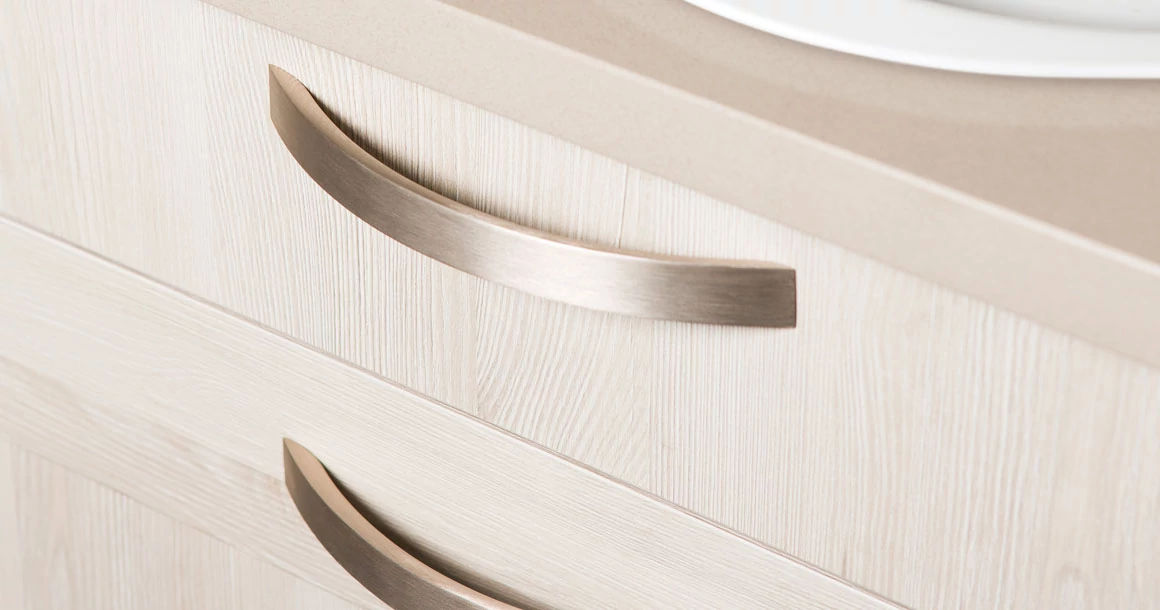 Kép 2/3 - Fogantyú  Viefe ARKO  160mm, alumínium, szálcsiszolt