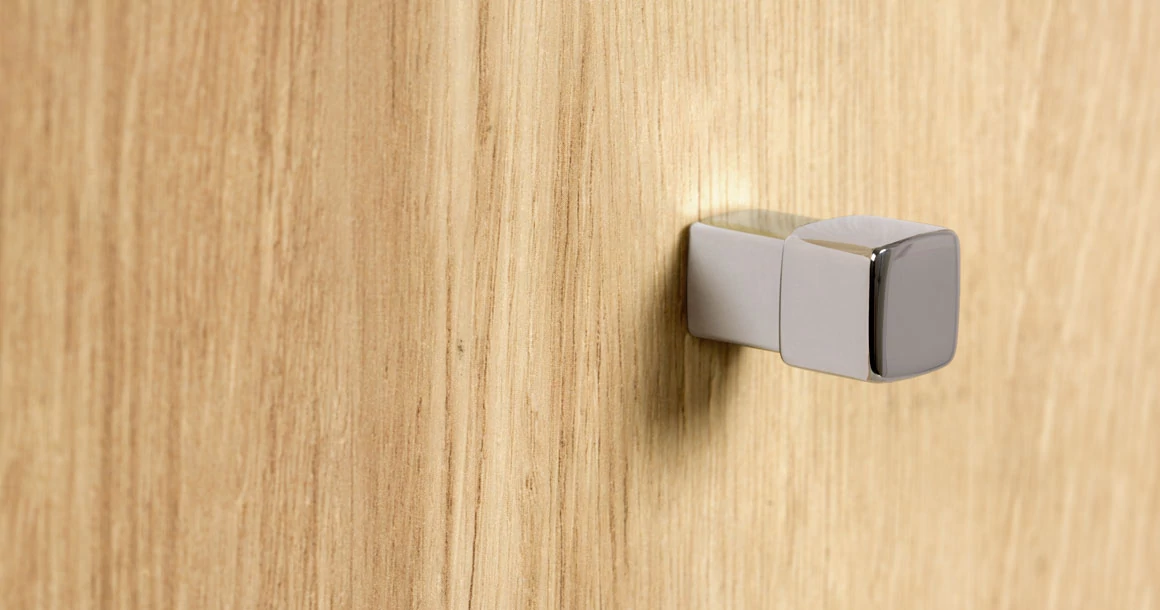 Kép 3/4 - Fogantyú  Viefe BOXX gomb, alumínium, fényes króm