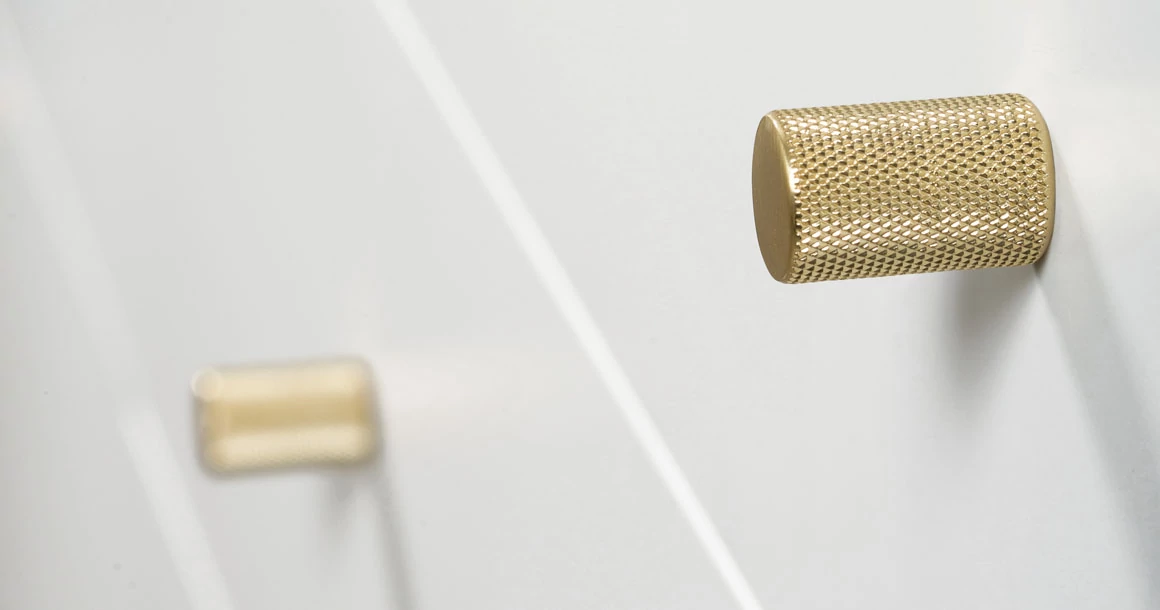 Kép 2/5 - Fogantyú  Viefe GRAF gomb, alumínium, fényes króm