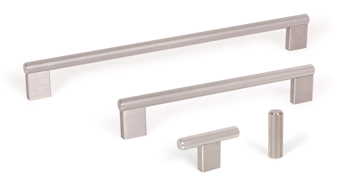 Kép 2/5 - Fogantyú  Viefe GRAF2 gomb, 10mm, fém, szálcsiszolt